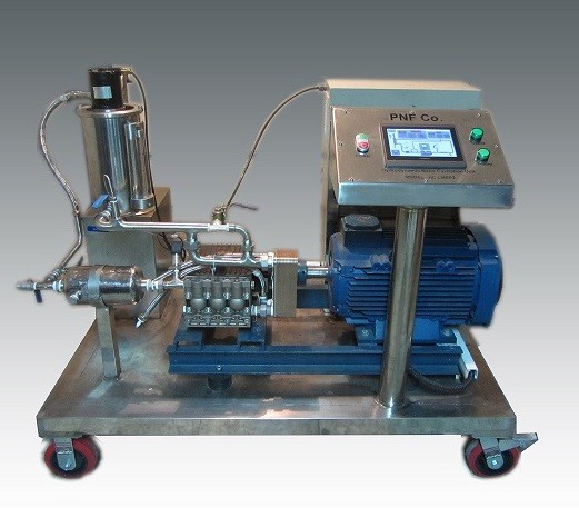 دستگاه هموژنایزر فشار پایین و تولید کننده امولسیون با استفاده از تکنولوژی نانوکویتاسیون