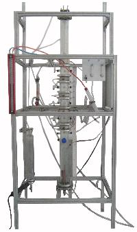 برج تقطیر سینی دار شیشه ای