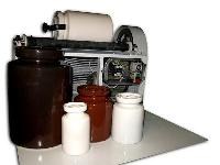 آسیاب جار میل با قابلیت چرخش چهار ظرف هم زمان1 تا 15 لیتری