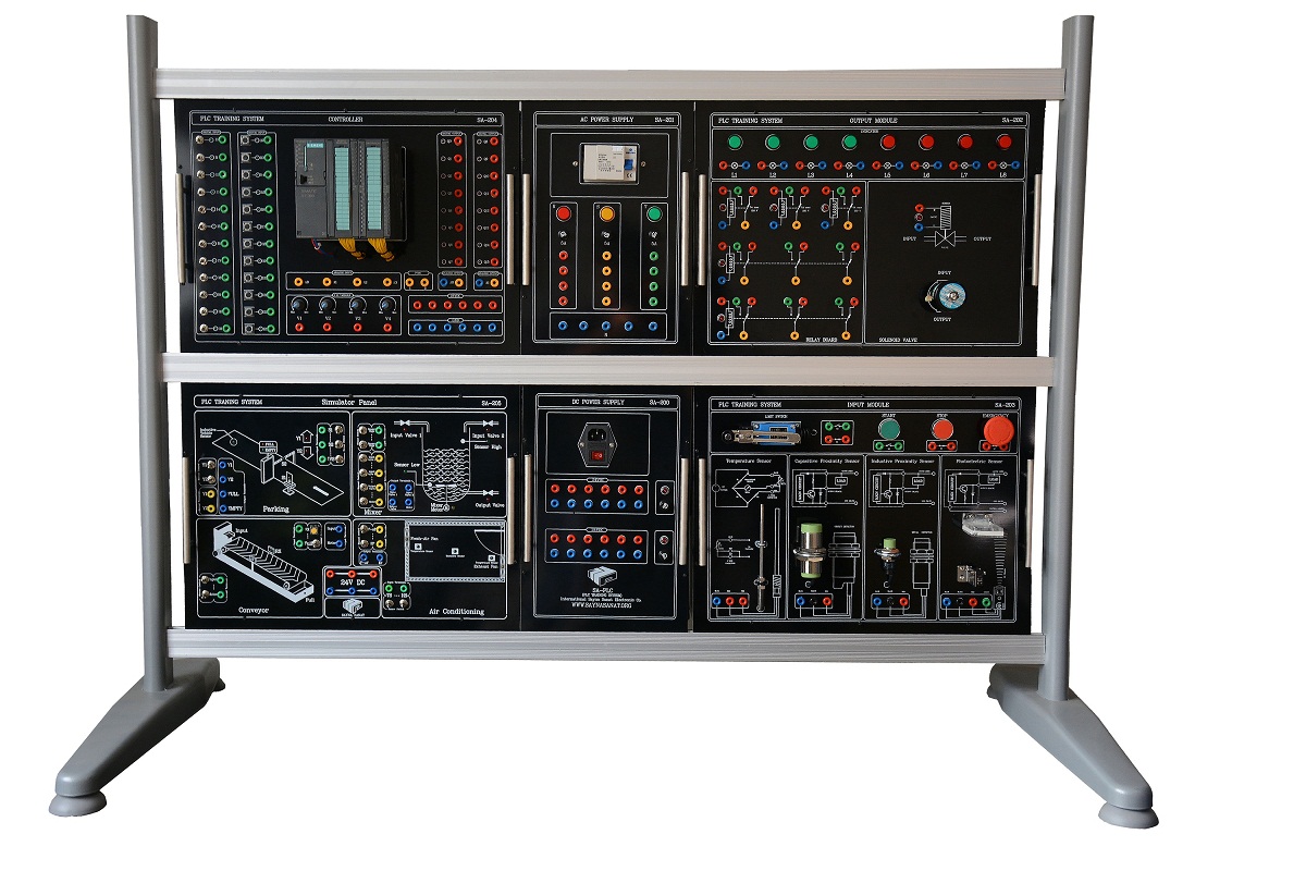 سیستم آموزشی کنترل کننده صنعتی PLC-313