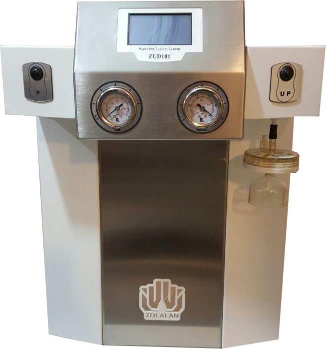 دستگاه تولید آب فوق خالص (دیونیزه ) گاز زدایی شده آزمایشگاهی