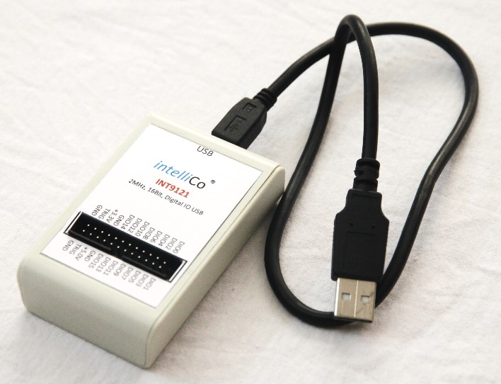 رابط انتقال داده دیجیتالی ۱۶ بیتی با سرعت 2MHz به رایانه (USB)