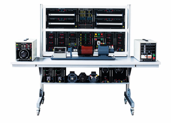 سیستم آموزشی ماشین‌های الکتریکی AC/DC قابل اتصال به کامپیوتر