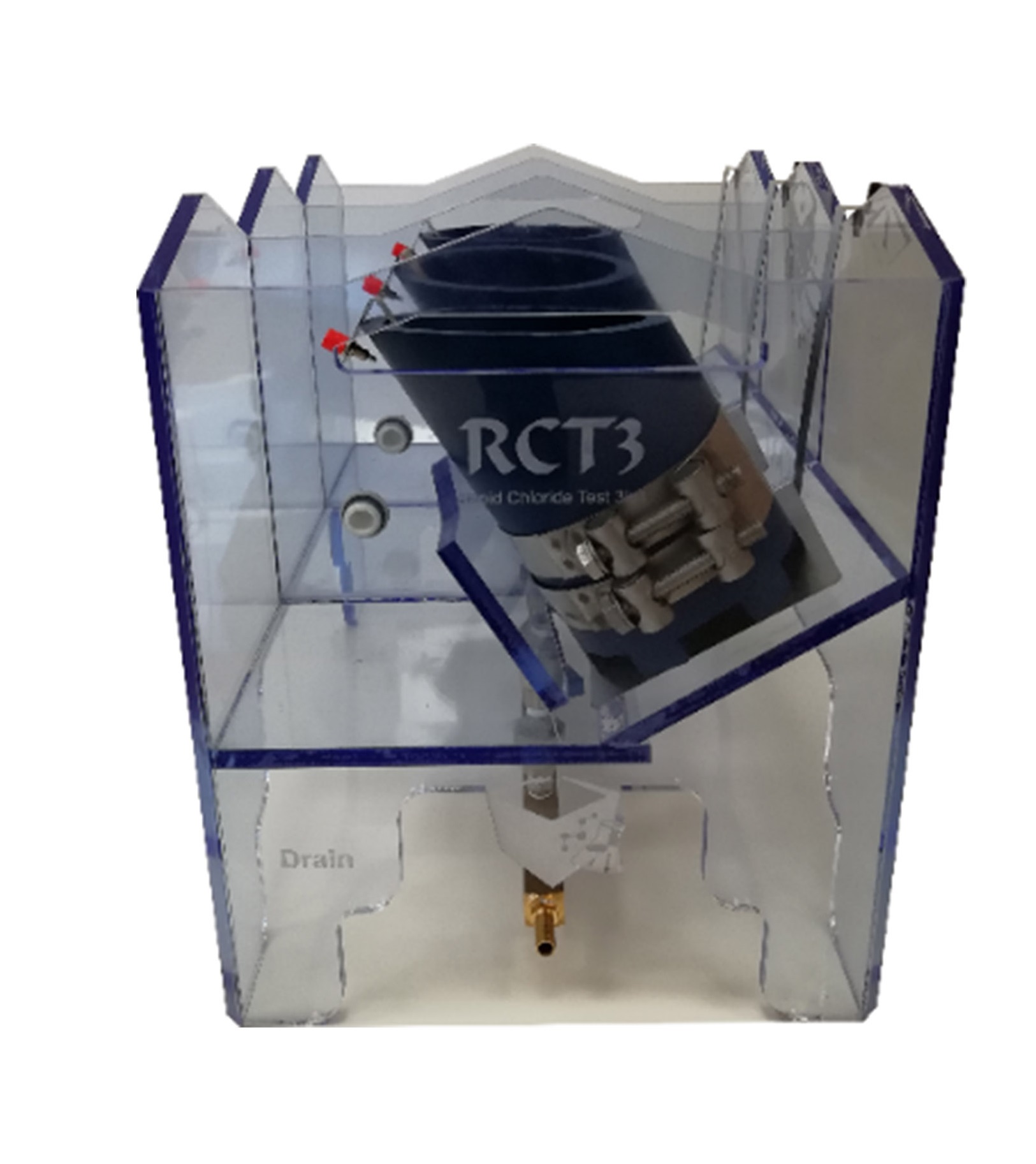 سلول آزمایش تسریع شده مهاجرت یون کلرید در بتن RCMT