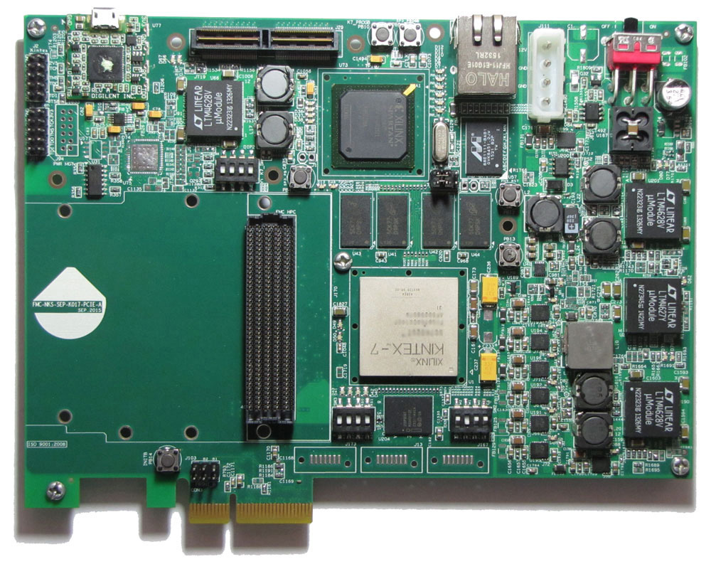 کارت PCIe پردازشی Kintex 7-160T