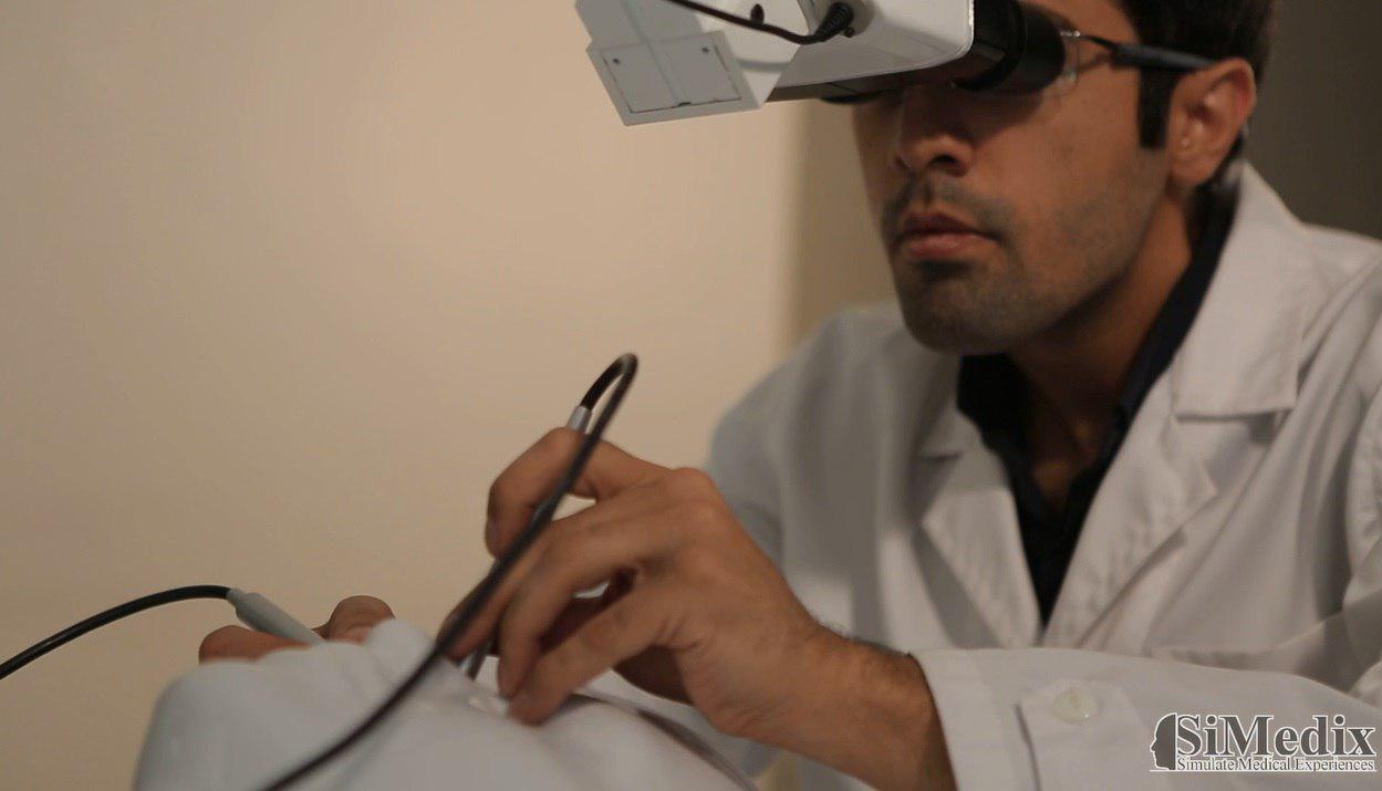 شبیه ساز واقعیت مجازی عمل جراحی چشم- سگمان خلفی