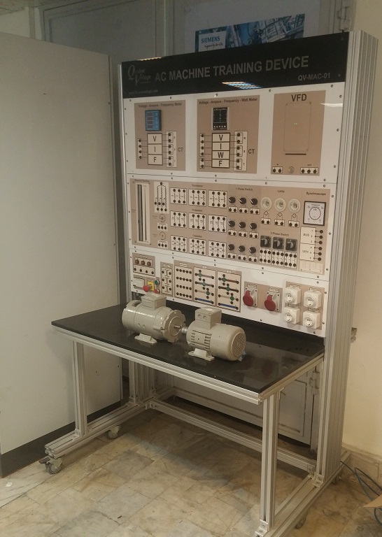 مجموعه آزمایشگاه ماشین های الکتریکی  DC