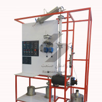 (Packed Continuous Distillation Column (Glass