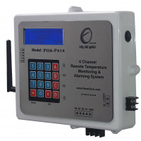 Monitoring and  GSM Alarming System / 4 Temperature Sensor and 4 Humidity Sensor