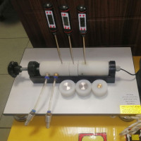 دستگاه ضریب هدایت حرارتی جامدات با منبع بخار الکتریکی