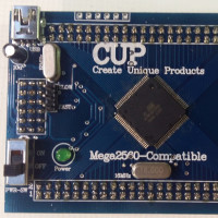 ماژول بورد پردازنده AVR سری ATmega2560 با با پروگرامر USB برای آزمایشگاه ریزپردازنده، میکروکنترلر، معماری کامپیوتر، الکترونیک دیجیتال، مدار منطقی، FPGA