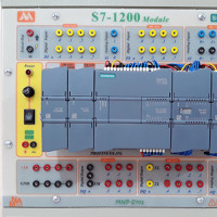 ماژول آموزشی PLC S7-1200  پیشرفته با شبکه های صنعتی