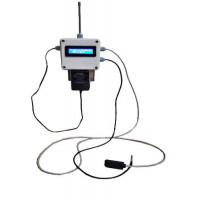 دیتالاگر کم‌مصرف با سنسور دما و رطوبت هوا و ارسال داده بی‌سیم  LoRa/NRF