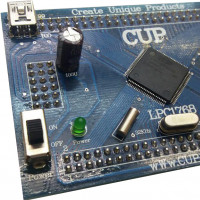 ماژول بورد پردازنده ARM سری LPC1768 با پروگرامر USB برای آزمایشگاه ریزپردازنده، میکروکنترلر، معماری کامپیوتر، الکترونیک دیجیتال، مدار منطقی، FPGA