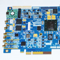 کارت ترکیبی با FPGA Kintex7-XC7K160T و قابلیت نصب دو کانال ADC و دو کانال DAC