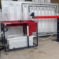 فلوم شیب پذیر 4/8 متری با عرض کف 8 سانتیمتر