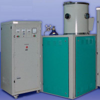 سیستم لایه نشانی تبخیر در خلأ بالا مجهز به دو منبع تبخیر الکترونی و حرارتی