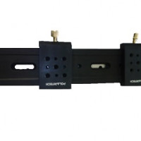 ریل اپتیکی مدرج با طول 50 سانتی متر و 4 عدد واگن