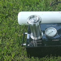 دستگاه اندازه گیری پتانسیل آب برگ (پرشر چمبر/پرشر بمب)