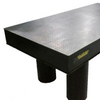 میز اپتیکی 100*200 سانتی متر با پایه ثابت و ارتفاع بنچ 20 سانتی متر