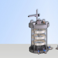 Static triaxial cell, Model 70 &amp;amp; 100 mm
