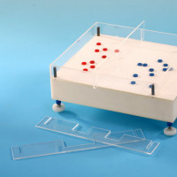 آزمایش بررسی حرکت مولکولی گازه