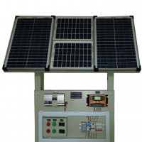 مجموعه آموزشی تولید برق خورشیدی با متد stand alone