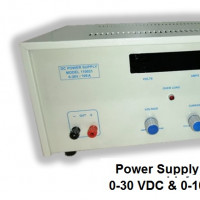 منبع تغذیه الکتریکیPSU  0-30VDC & 0-100A