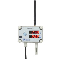 Wٌireless temperature and humidity transmitter and data logger