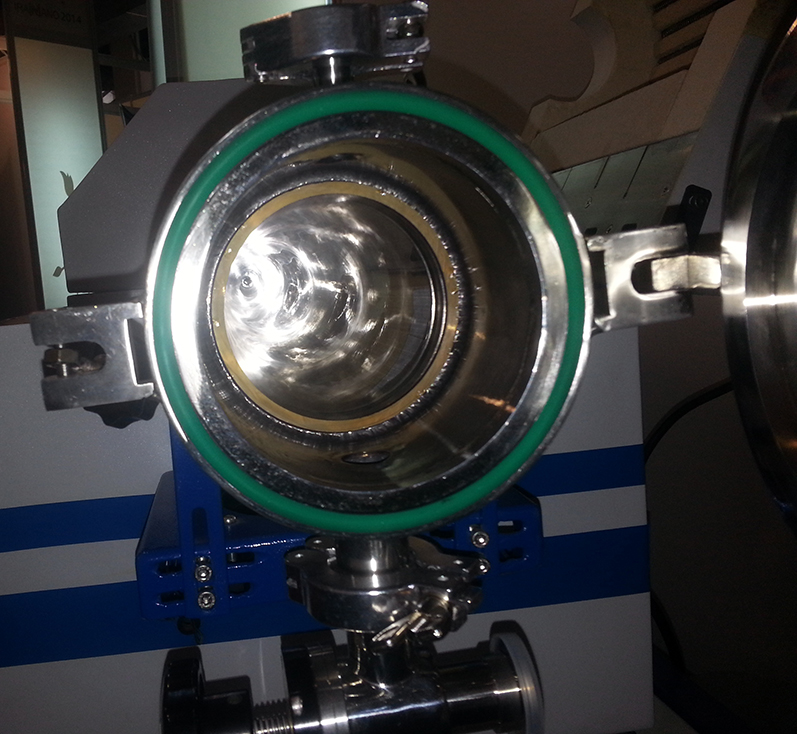AT-کوره اتمسفر کنترل تیوبی قطر 8 سانتیمتر دو منطقه 1500 درجه (PID/نمایشگر لمسی/تیوب و فلنج/هدایا)