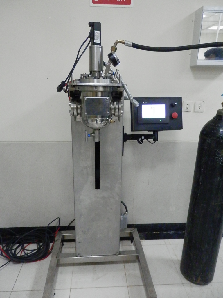 رآکتور تحت فشار آزمایشگاهی/پایلوت با کنترلر HMIضد جرقه