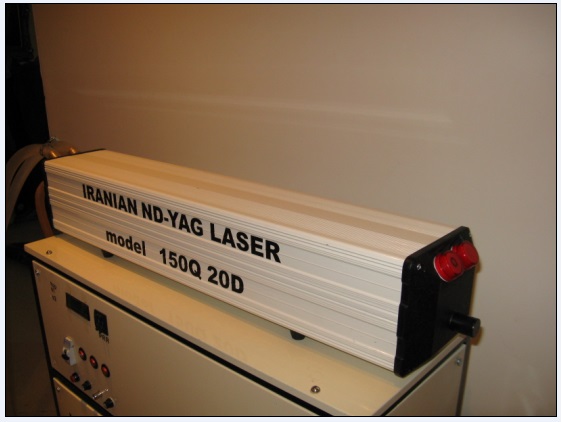 لیزر Nd:YAG مدل  آزمایشگاهی