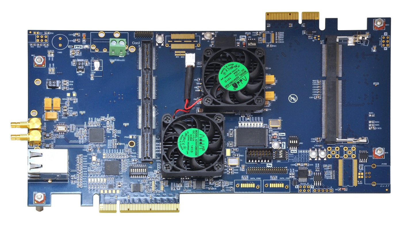 برد پردازشی Virtex-6 SX315T, PCIe