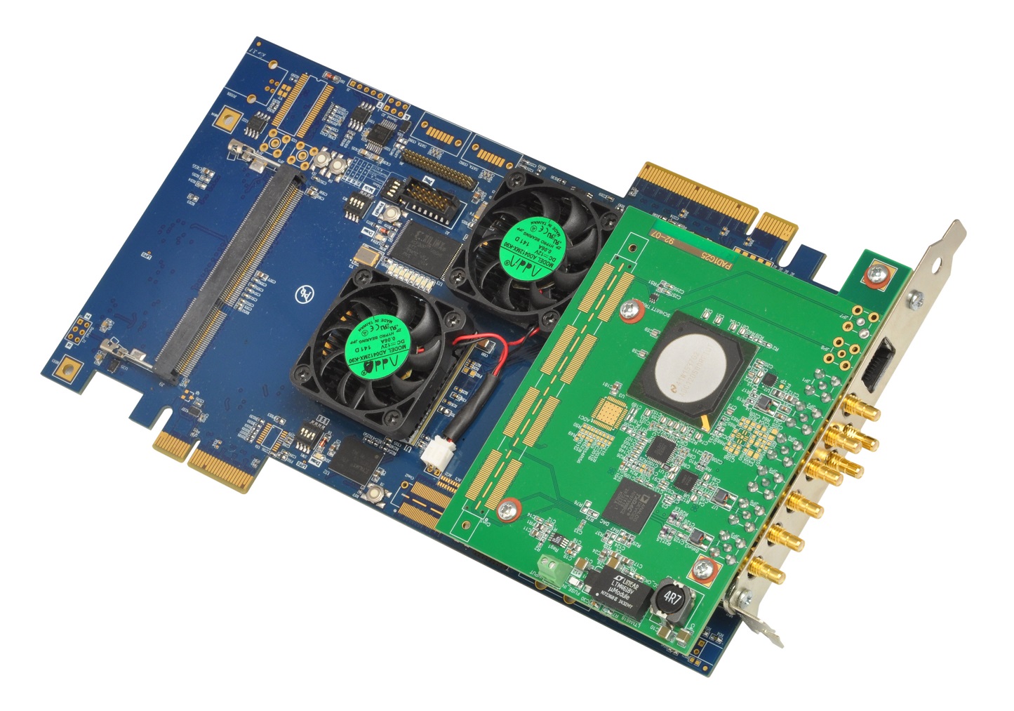 برد پردازشی Virtex-6 LX240T, PCIe