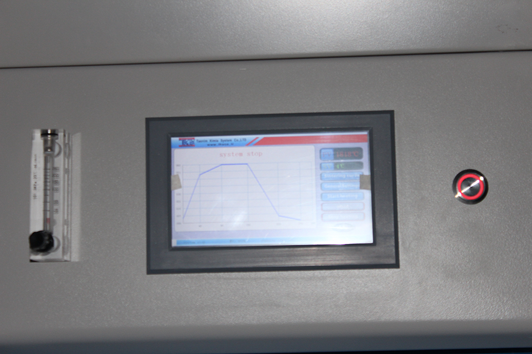 TCVD-سیستم لایه نشانی رسوب شیمیایی بخار 1500 درجه (تک منطقه/تحت خلاء/کنترل گاز توسط MFC)