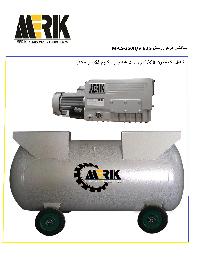 دستگاه ساکشن مریک با مخزن 350 لیتری و پمپ وکیوم MV 0063 S