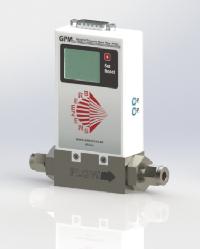 اندازه گیری دبی جرمی سیالات فاز گاز در محدوده 0-500sccm تا 0-5000sccm  به همراه نمایشگر دبی لحظه ای و مجموع جرم تزریقی