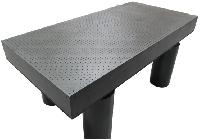 Optical Table- 1000mm*1000mm*100mm, Ferromagnetic Steel , Metric, with Fix legstands