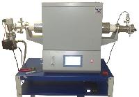 HV-کوره خلاء بالای تیوبی قطر 5 سانتیمتر 1700 درجه با پمپ توربومولکولار (PID/نمایشگر لمسی/تیوب و فلنج/هدایا)