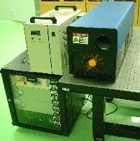 High frequency diode pumpe Nd-YAG laser with slab geometry