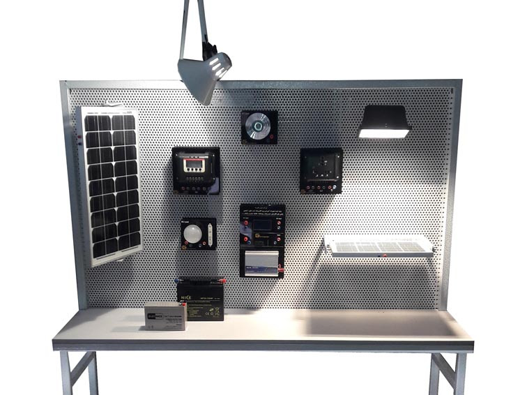 میز آموزشی انرژی خورشیدی نوع منفصل از شبکه